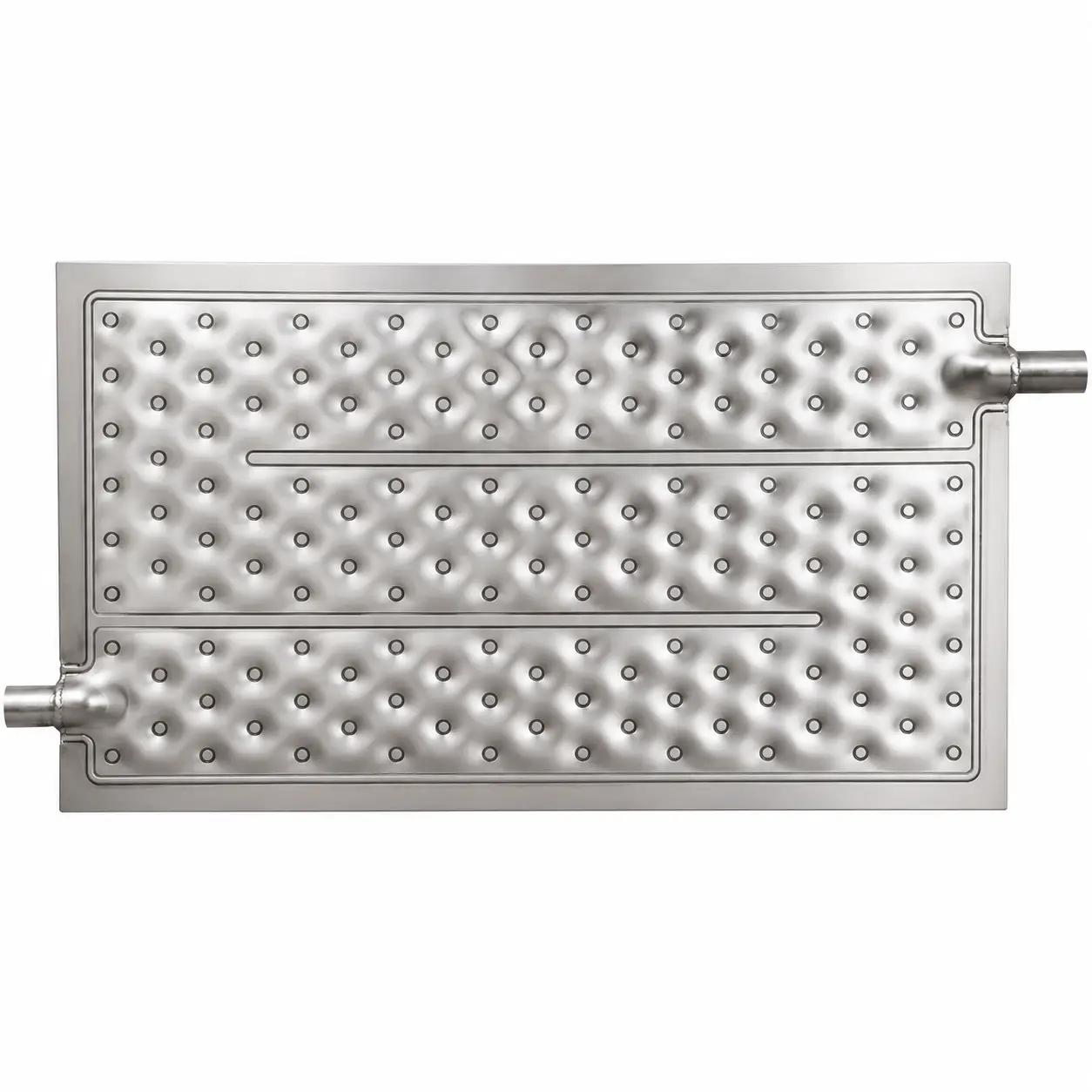 Immersion heat exchanger coil assembly